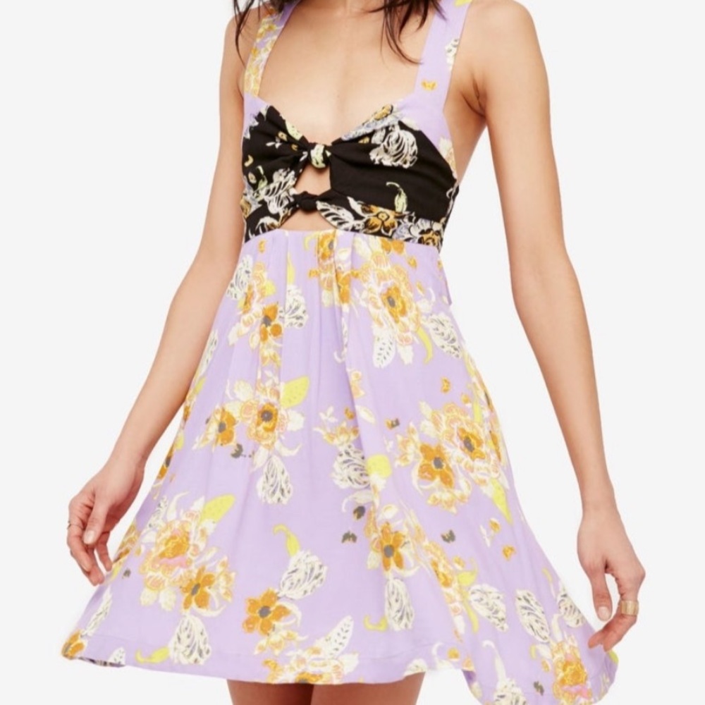 Free People cut out dress